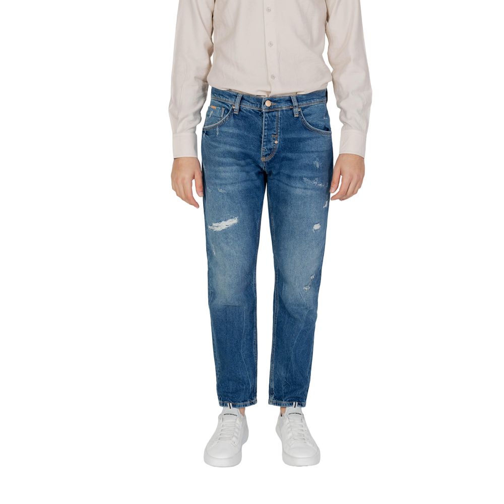 Antony Morato Blue Cotton Jeans for Effortless Elegance