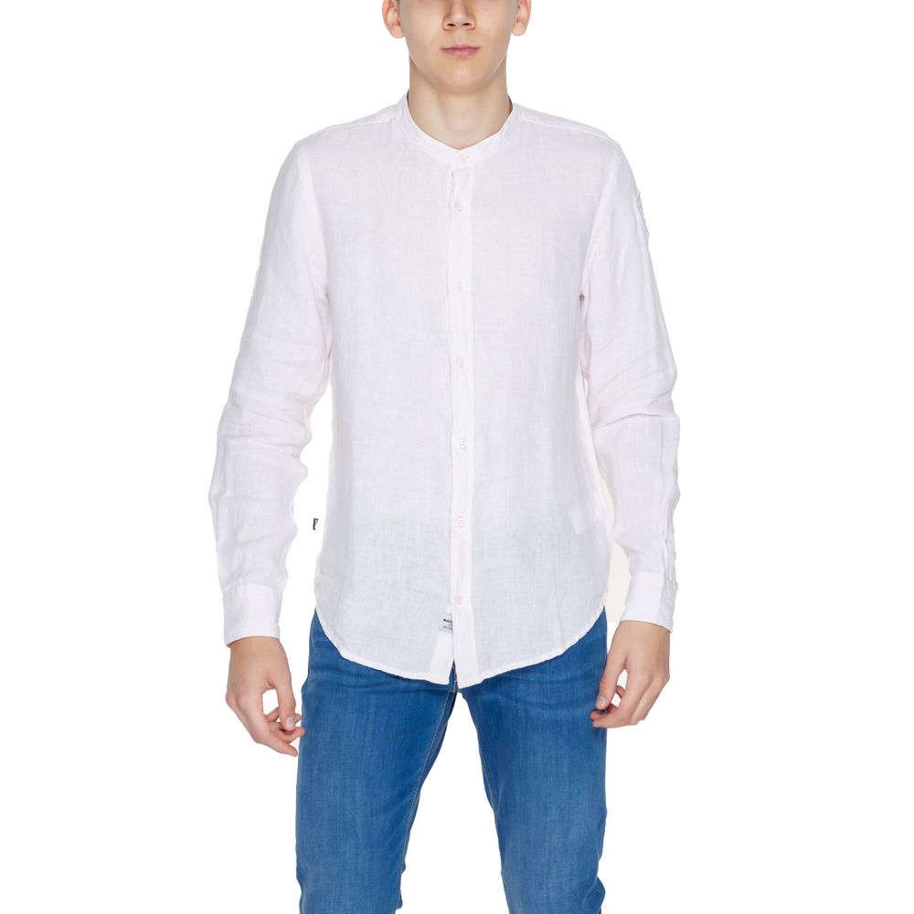Blauer Multicolor Linen Shirt for Effortless Elegance