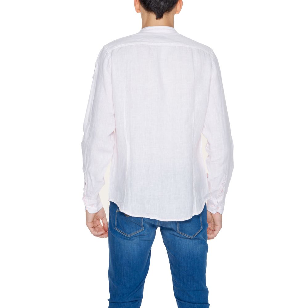 Blauer Multicolor Linen Shirt for Effortless Elegance