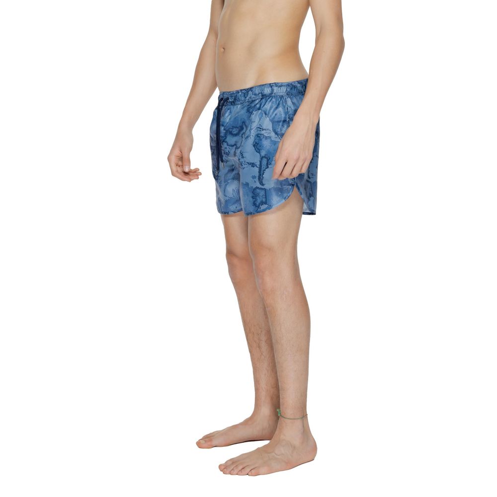 Alviero Martini Blue Swimwear for Sophisticated Style