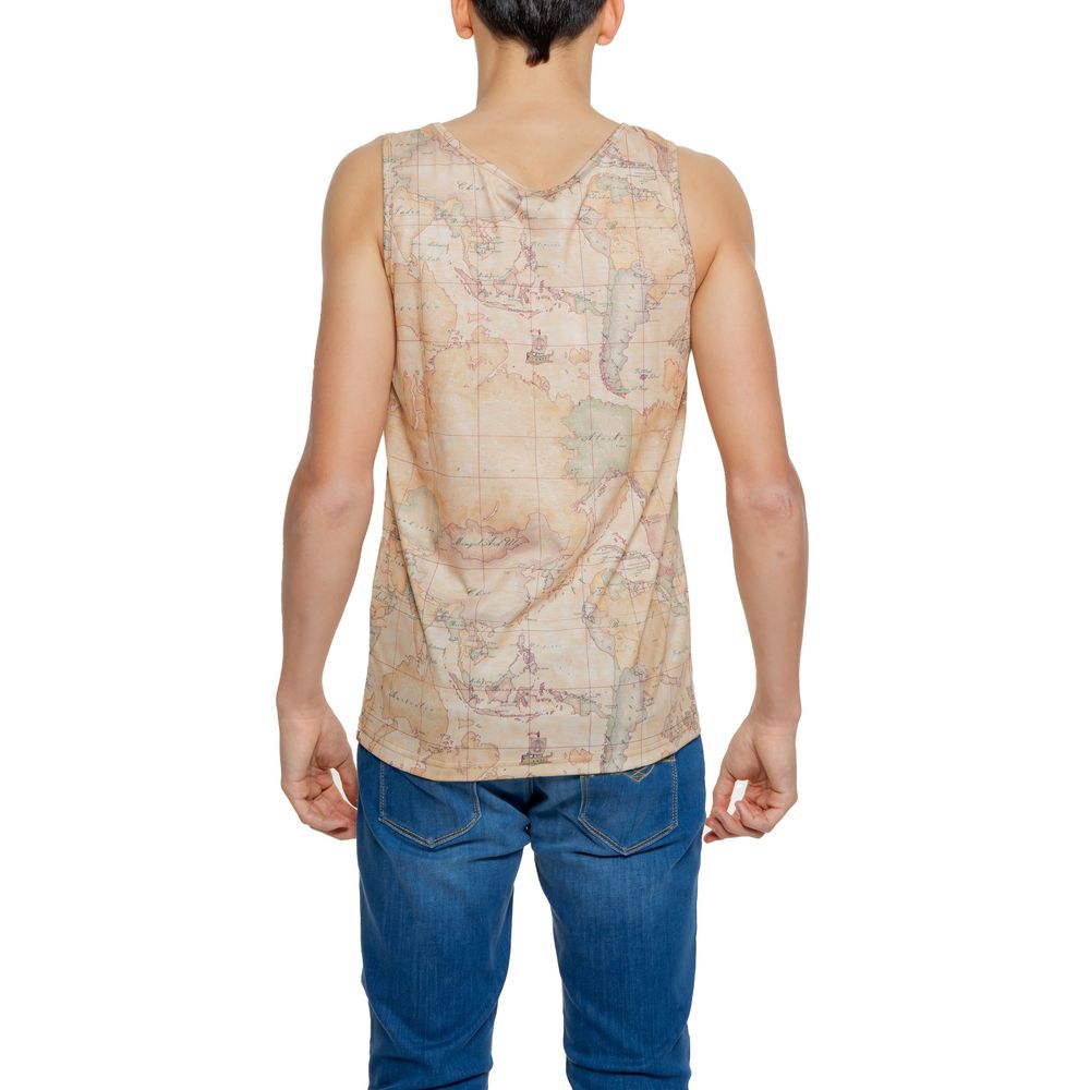 Alviero Martini Prima Classe Beige Cotton T-Shirt for Elevated Style