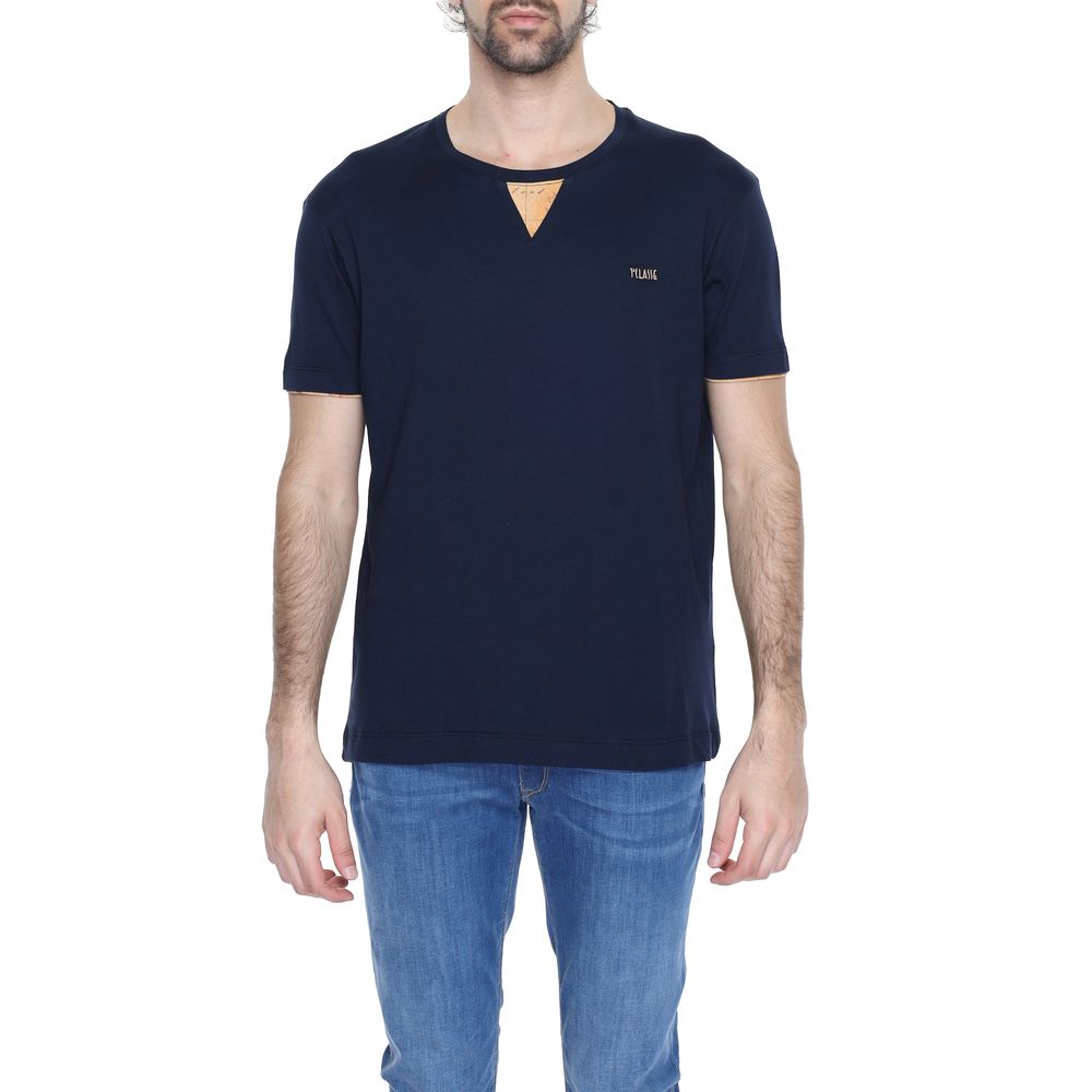 Alviero Martini Prima Classe Blue Cotton T-Shirt Elegance