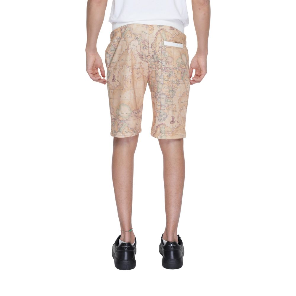 Alviero Martini Beige Cotton Short for Effortless Elegance
