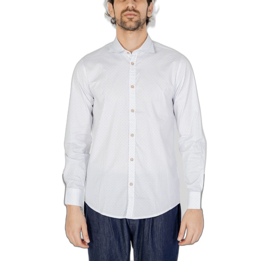 Hamaki-Ho White Cotton Shirt - Effortless Elegance Redefined