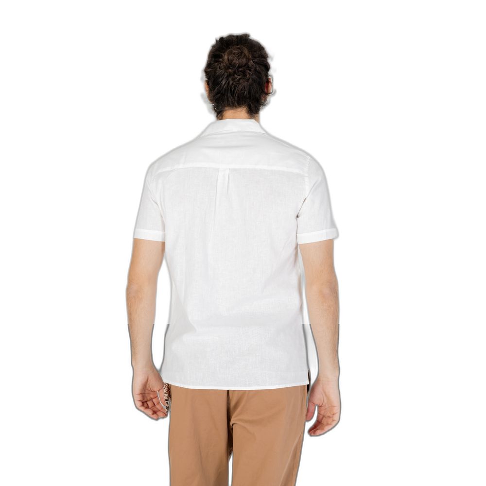 Hamaki-Ho White Linen Shirt for Effortless Elegance