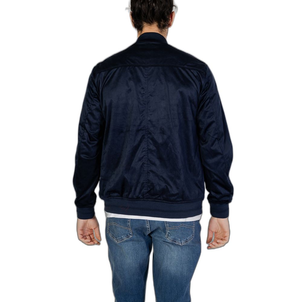 Hamaki-Ho Blue Wool Jacket for Effortless Sophistication