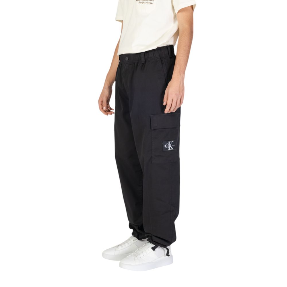 Calvin Klein Black Cotton Jeans & Pant for Effortless Style