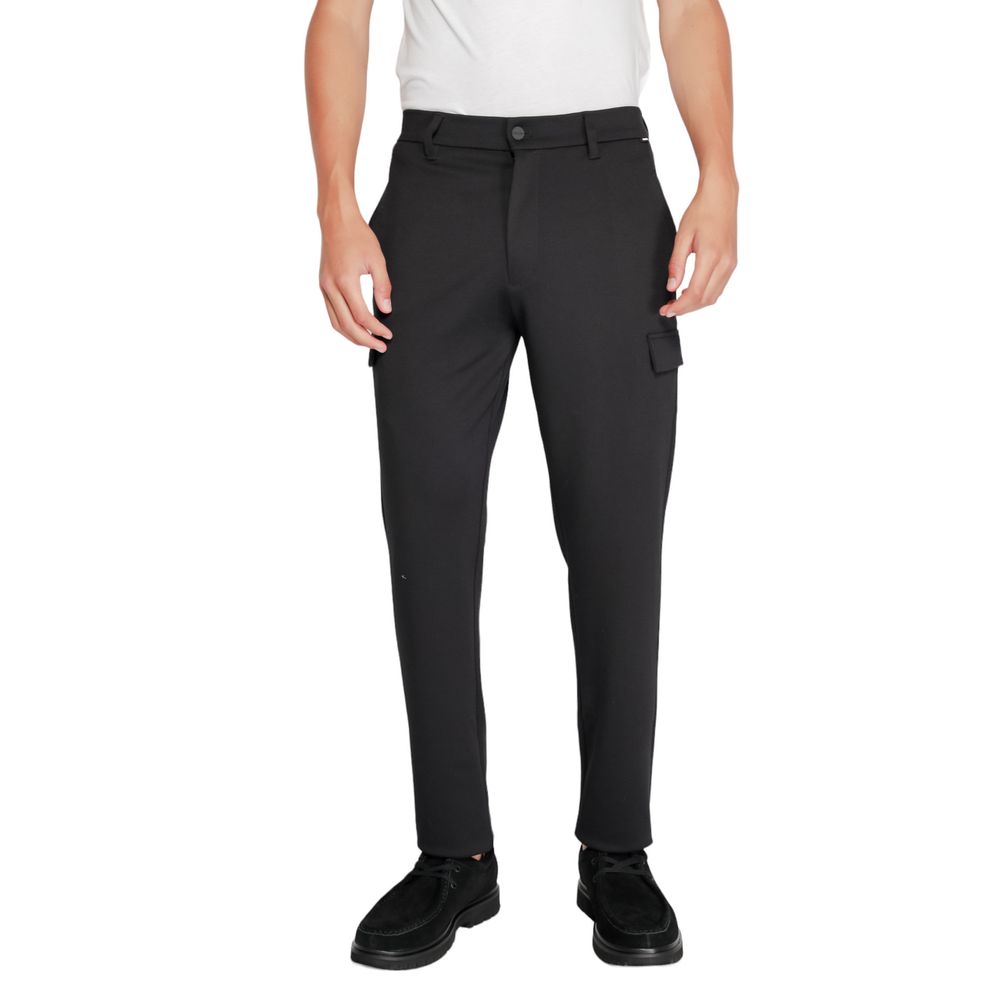Calvin Klein Black Cotton Jeans & Pant for Elevated Style
