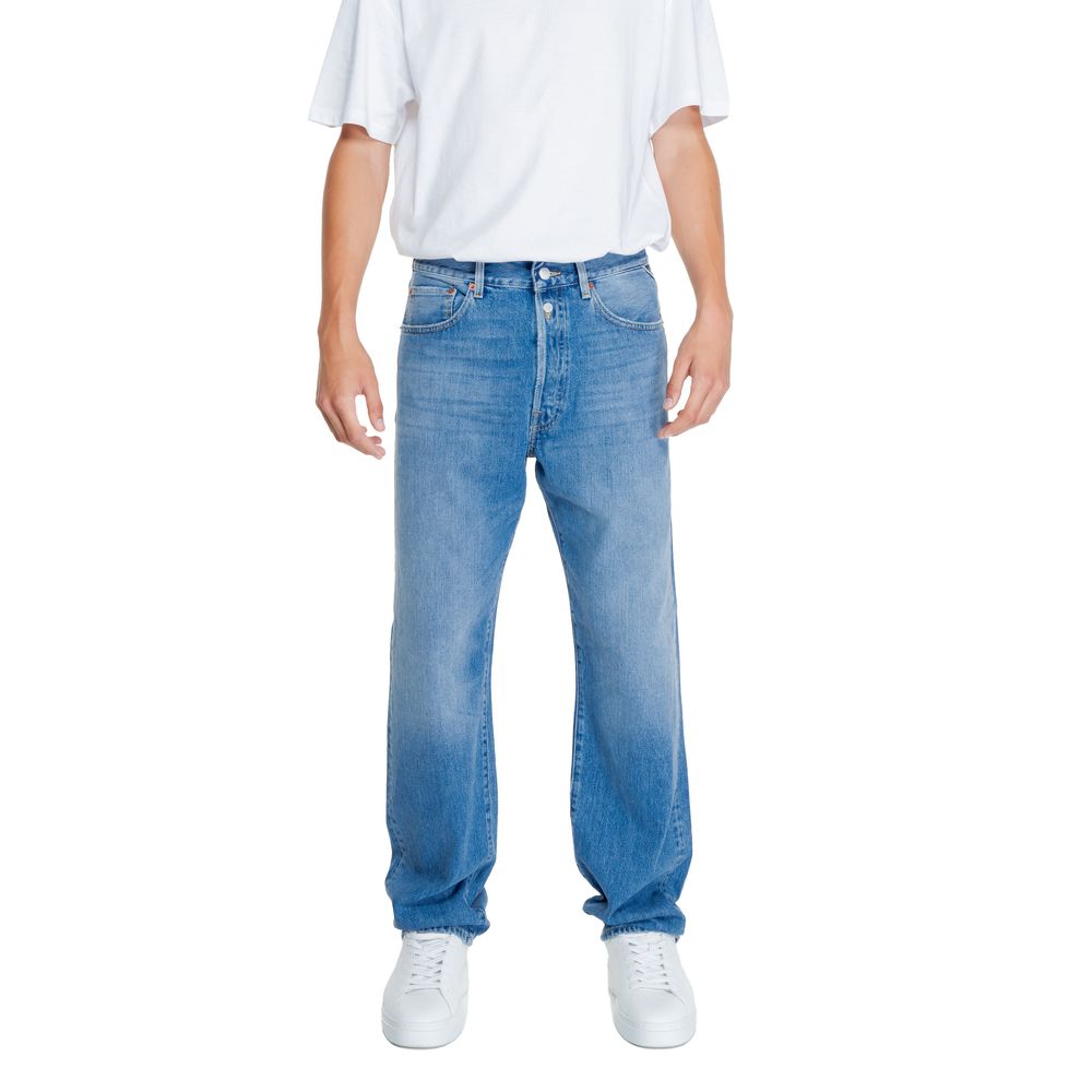 Replay Blue Cotton Jeans for Effortless Elegance