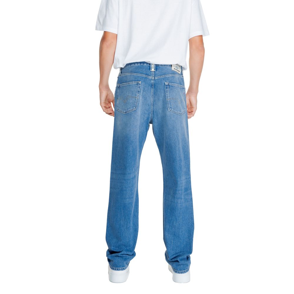 Replay Blue Cotton Jeans for Effortless Elegance
