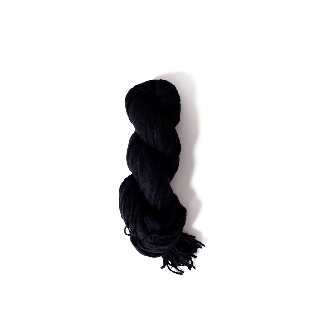 Antony Morato Black Cashmere Scarf for Effortless Elegance