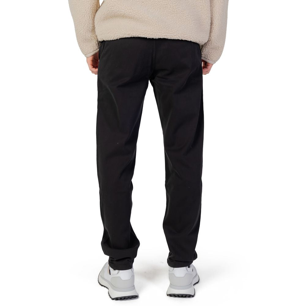 Hugo Boss Black Cotton Jeans for Elevated Style