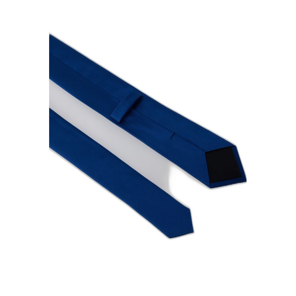 Antony Morato Blue Silk Tie & Bowtie for Elevated Style