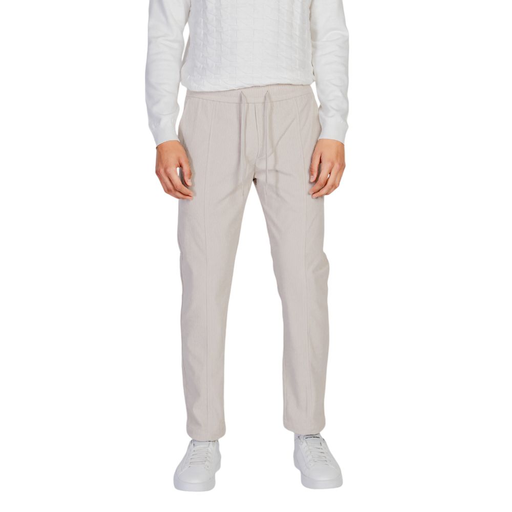 Antony Morato Beige Denim Jeans for Elevated Style