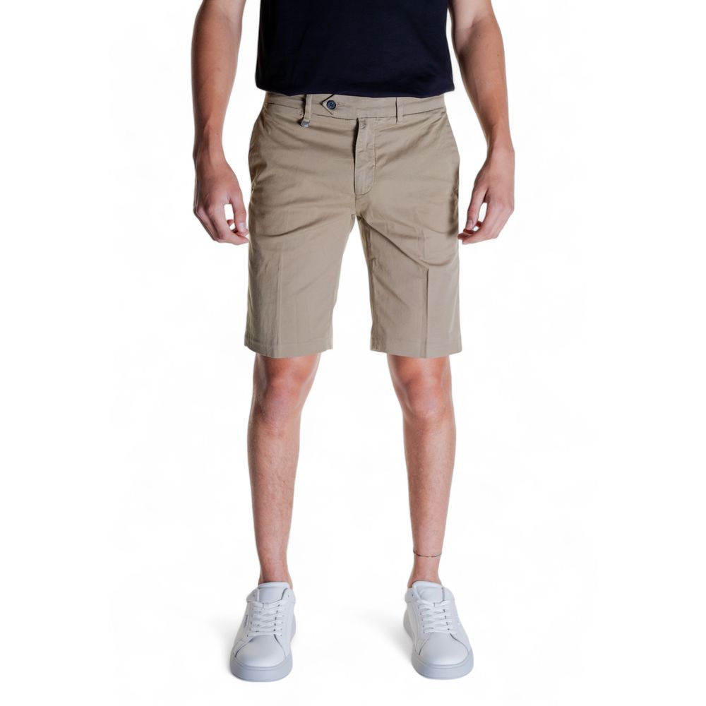 Antony Morato Beige Cotton Short for Elevated Style