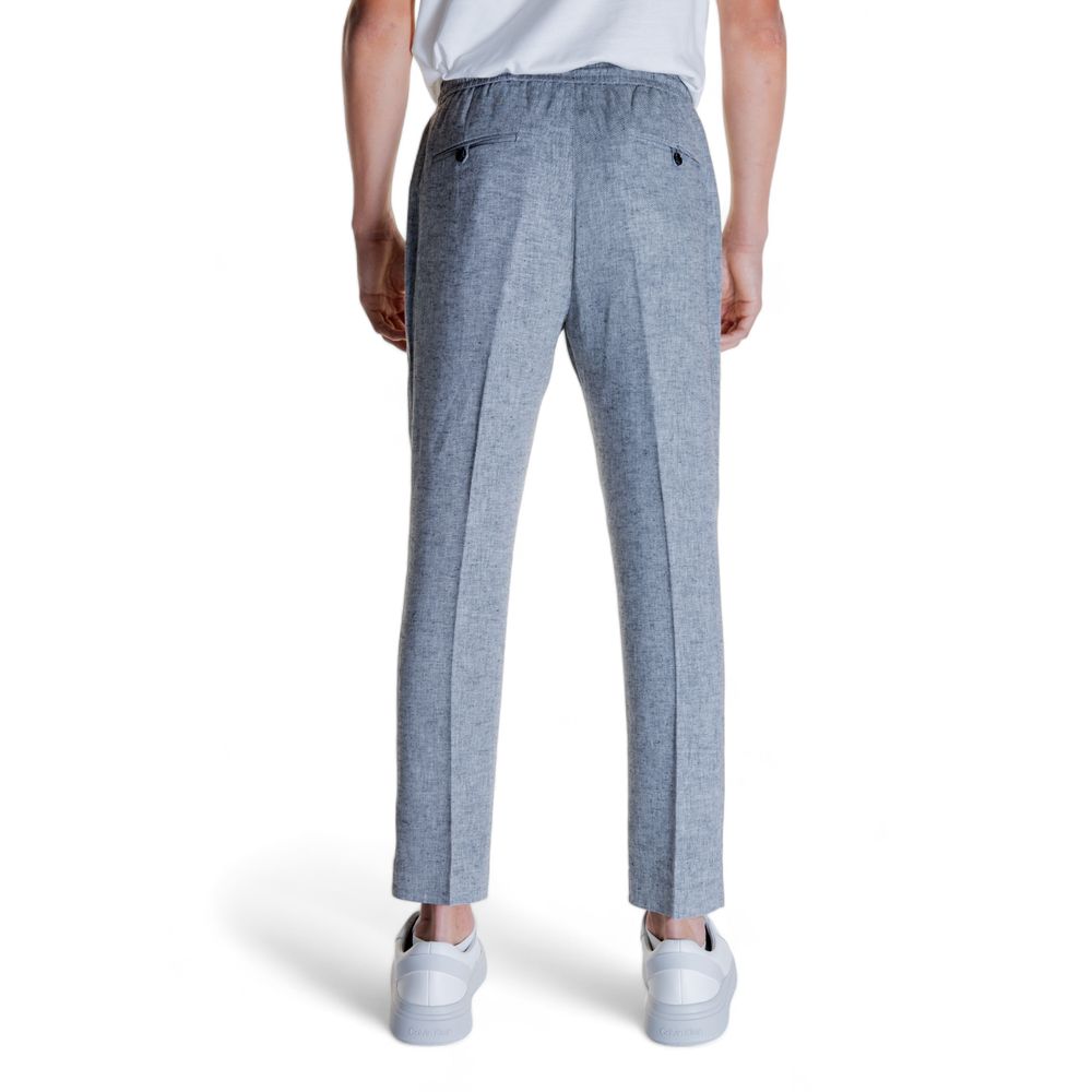 Antony Morato Black Linen Jeans & Pant for Effortless Elegance