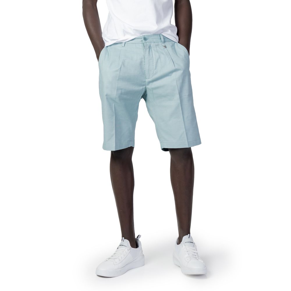 Antony Morato Green Cotton Short for Effortless Elegance