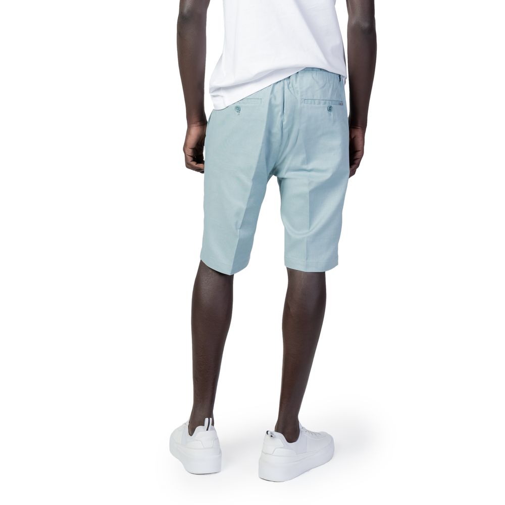 Antony Morato Green Cotton Short for Effortless Elegance