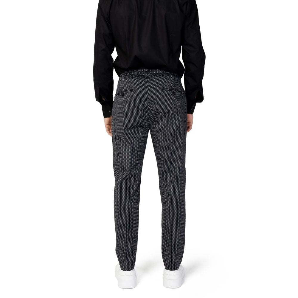 Antony Morato Black Cotton Jeans for Elevated Style