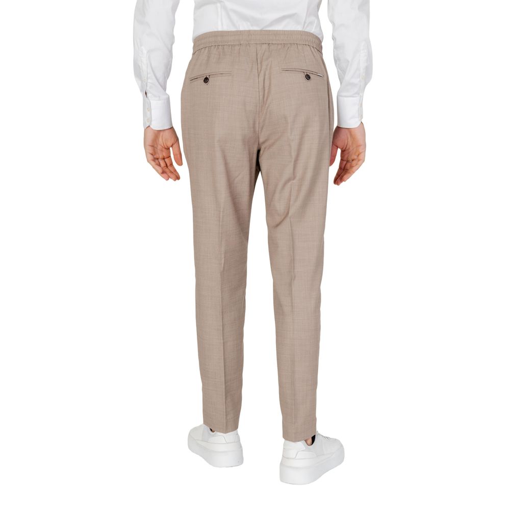 Antony Morato Beige Cotton Jeans & Pant for Elevated Style