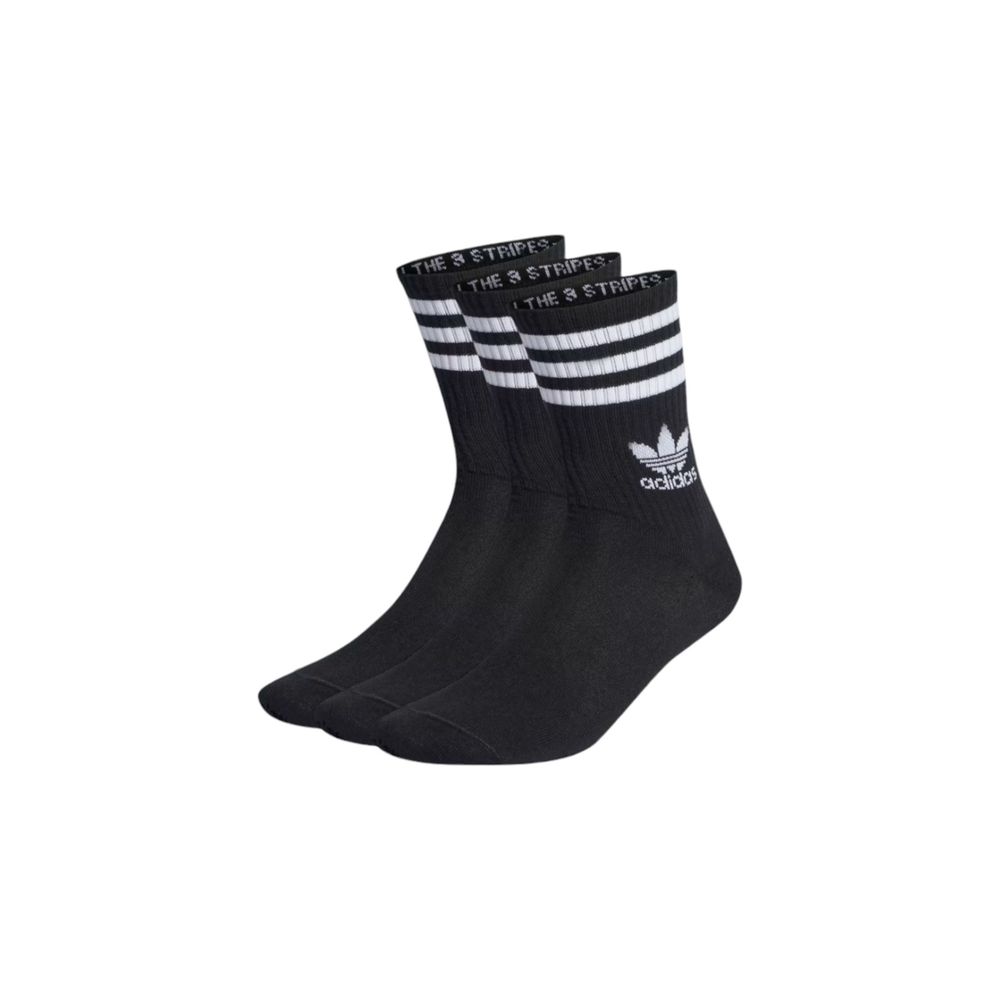 Adidas Black Cotton Sock - Timeless Luxury Essential