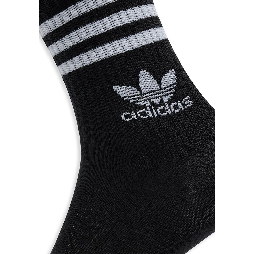 Adidas Black Cotton Sock - Timeless Luxury Essential