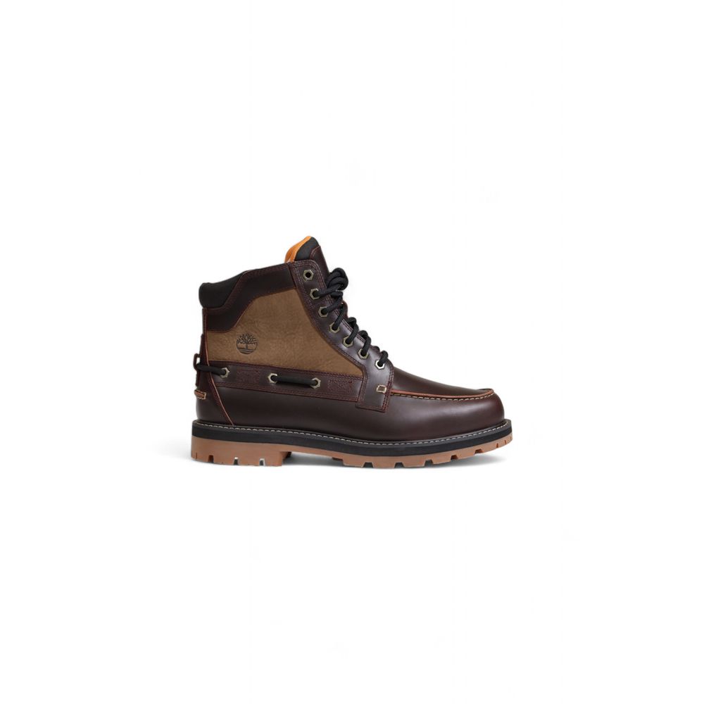 Timberland Brown Leather Biologica Boot - Elevated Footwear Elegance