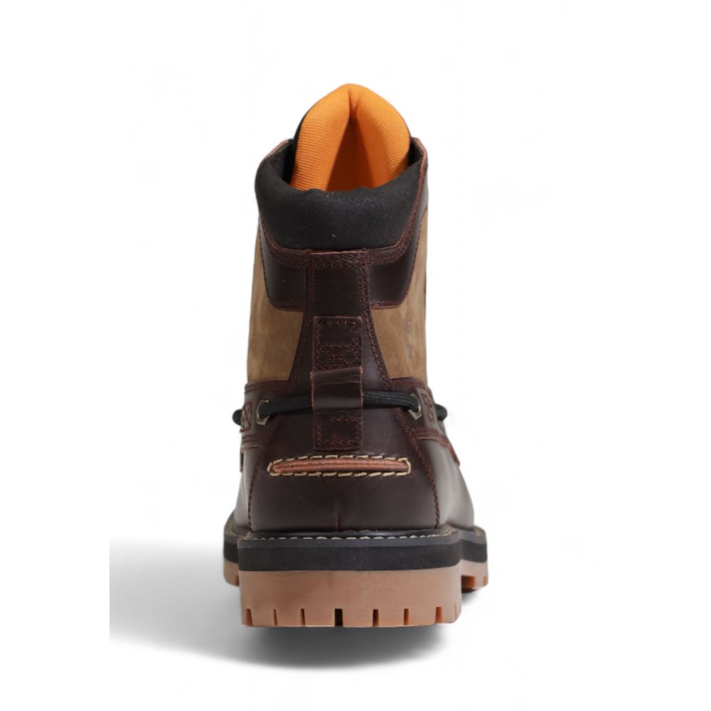 Timberland Brown Leather Biologica Boot - Elevated Footwear Elegance