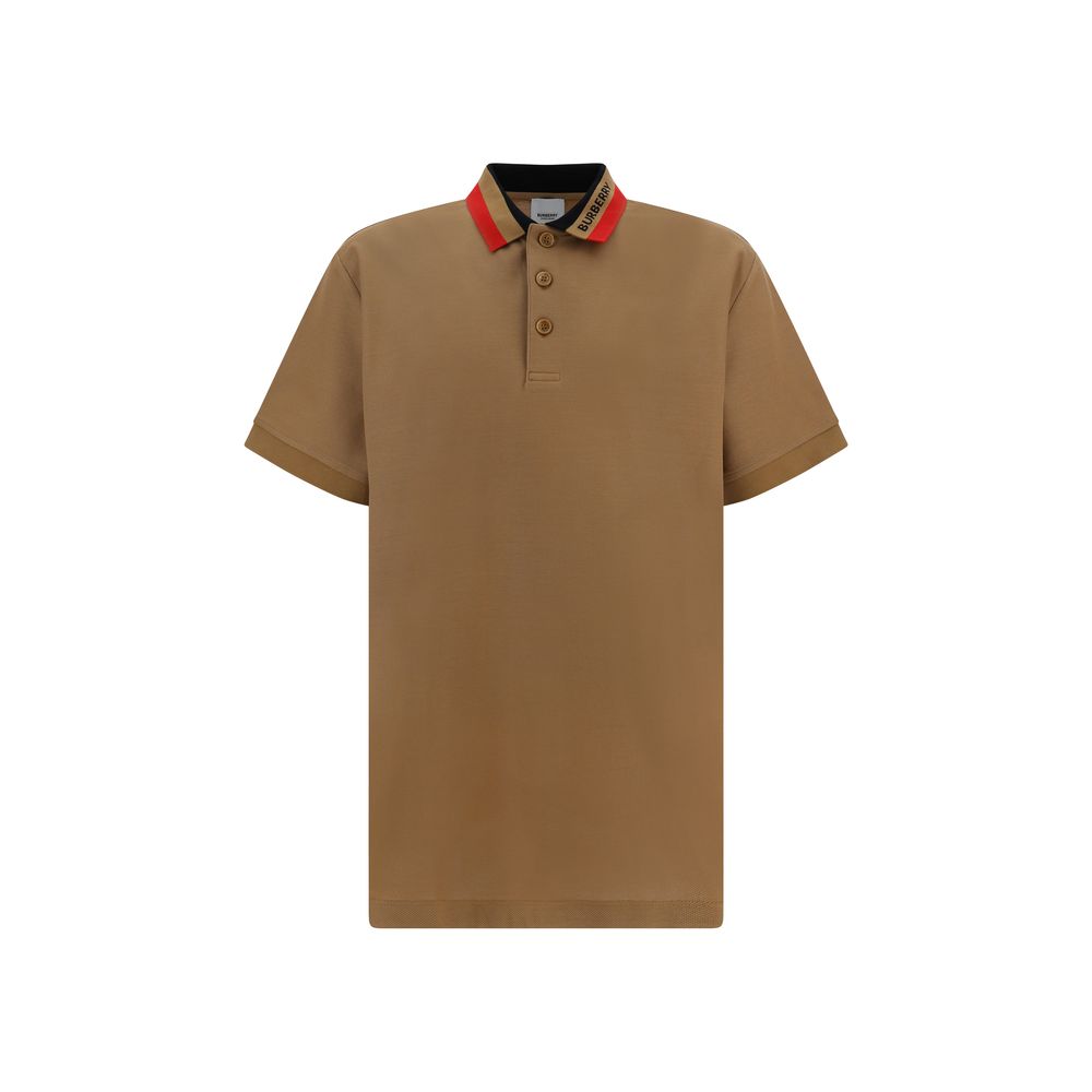 Burberry Navy Cotton Edney Polo Shirt in Timeless Elegance