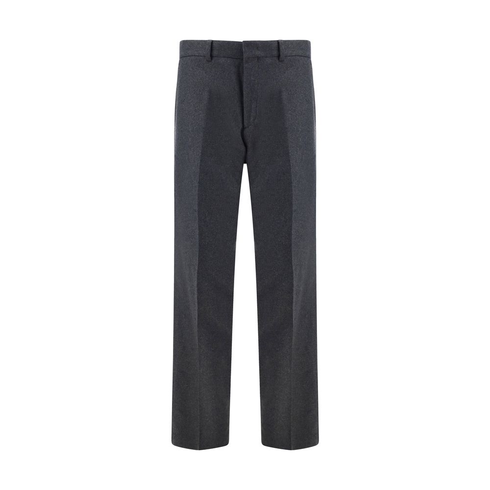 Fendi Beige Cashmere Pants for Timeless Elegance