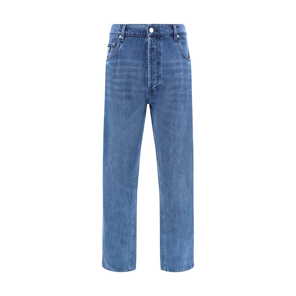 Prada Blue Denim Jeans: Timeless Elegance with Contemporary Flair
