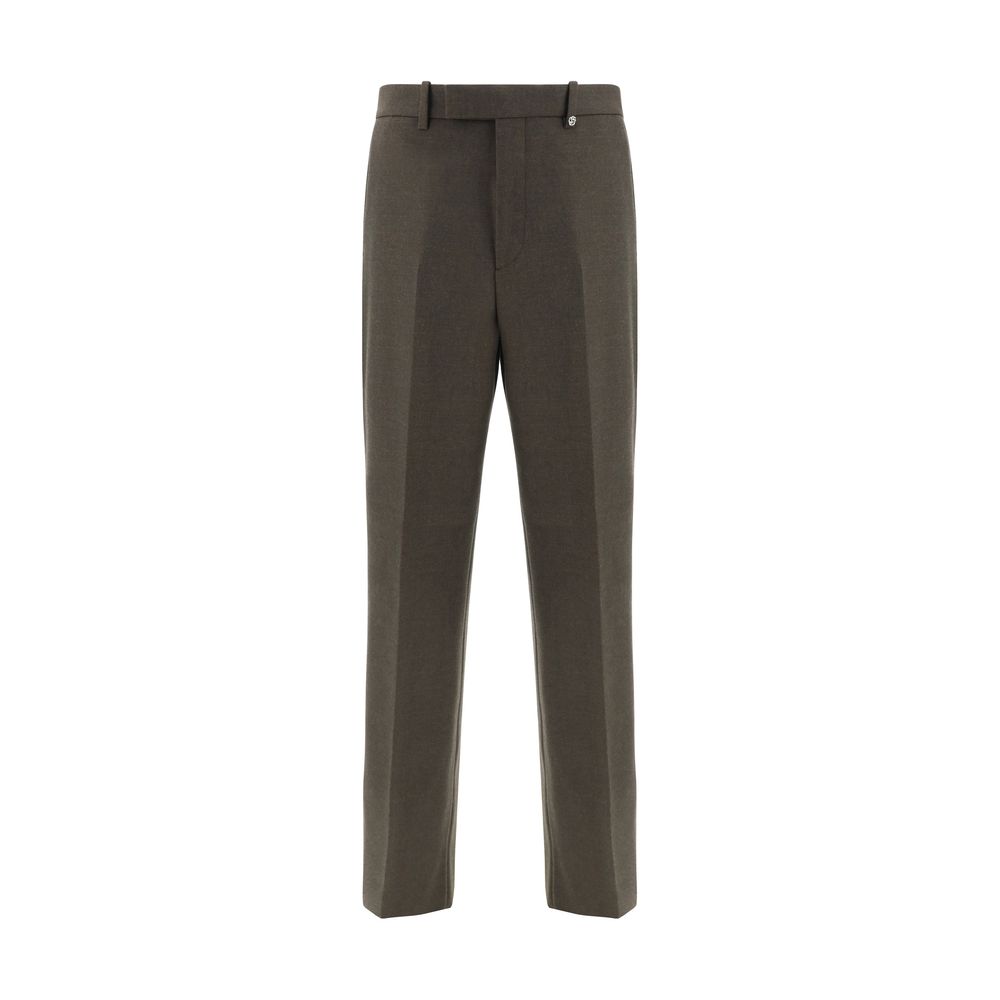 Burberry Grey Wool Trousers: Timeless Elegance in Luxurious Wool