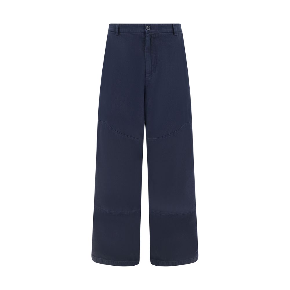 Dolce & Gabbana Olive Cotton Cargo Pants for Elevated Urban Style