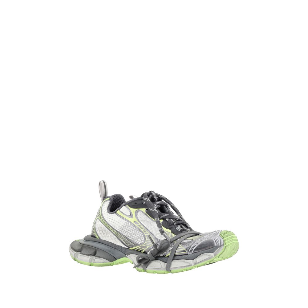 Balenciaga White Mesh 3XL Sneakers - Elevated Street Style Footwear