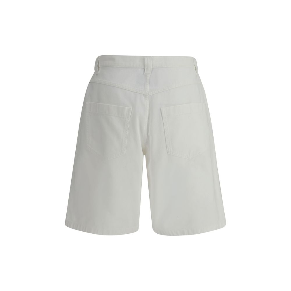 Moschino Blue Denim Baggy Shorts for Effortless Chic Style