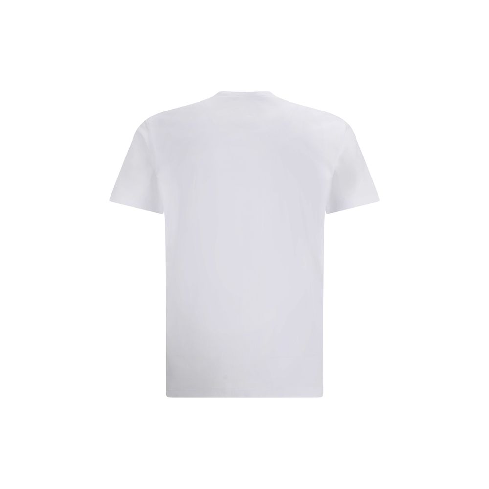 Dsquared² White Premium Cotton T-Shirt for Effortless Elegance