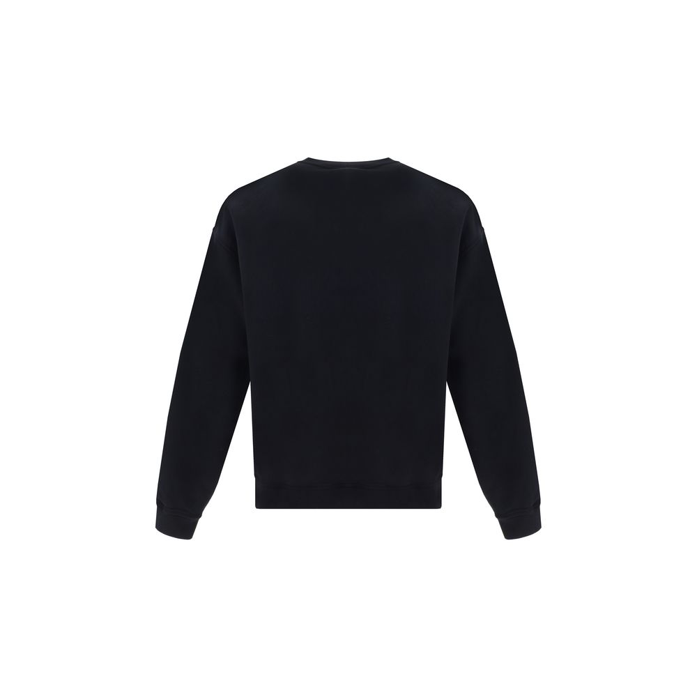 Dsquared² Grey Cotton Sweatshirt – Effortless Luxury in Casualwear