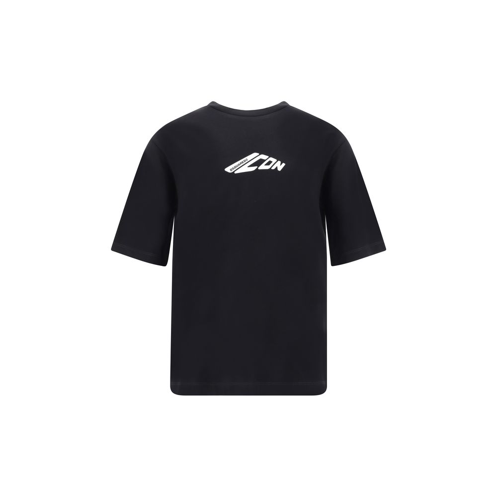 Dsquared² White Premium Cotton T-Shirt with Iconic Design