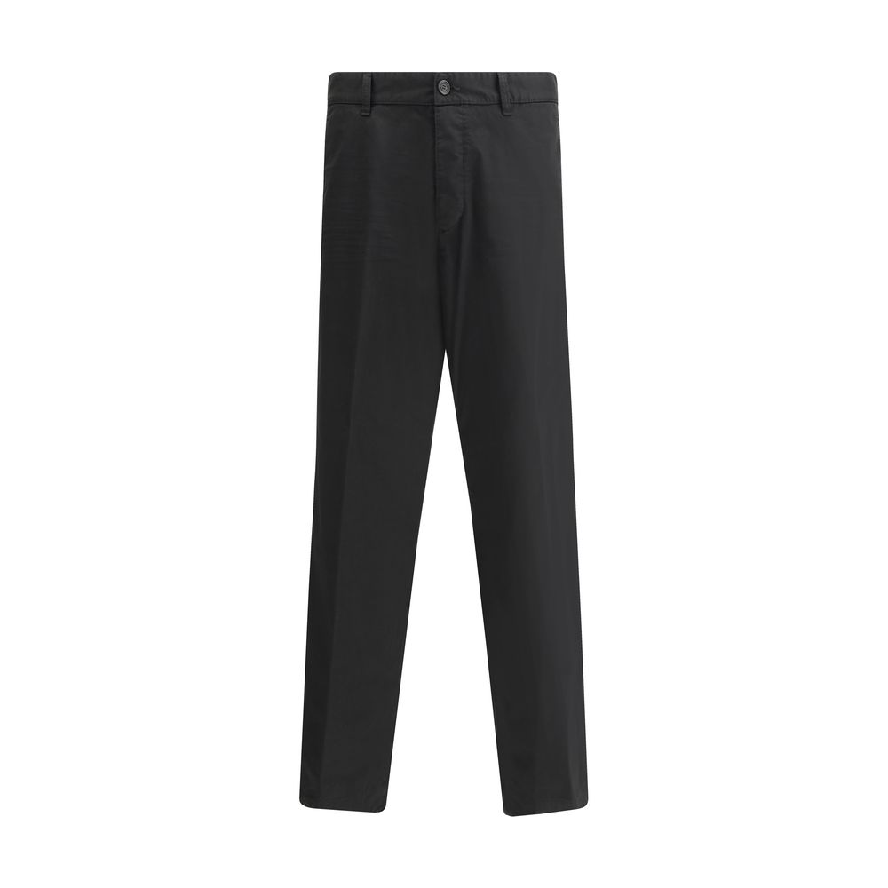 Dsquared² White Cotton Icon Summer Pants for Effortless Luxe Style