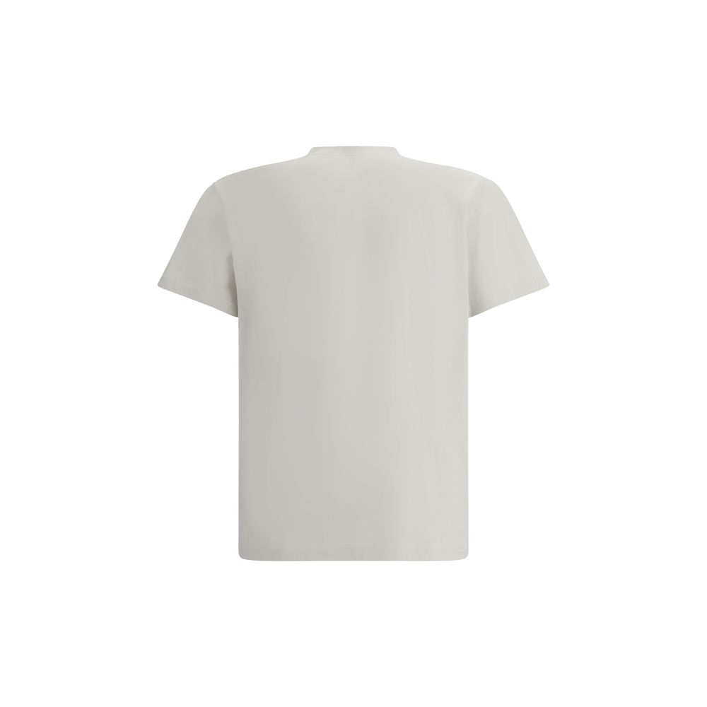 Sunflower White Premium Cotton T-Shirt in Luxury Style