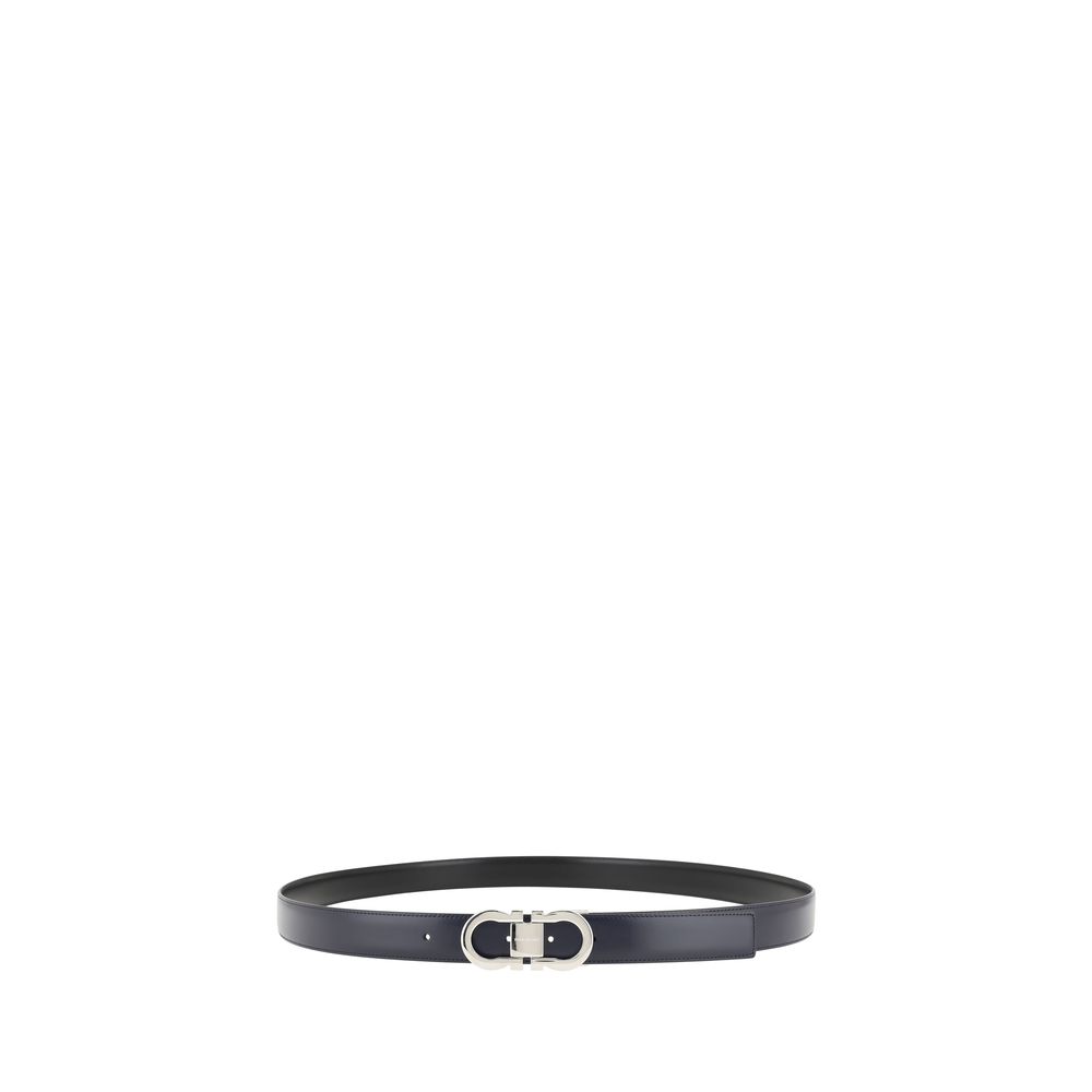 Ferragamo Brown Premium Leather Reversible Belt