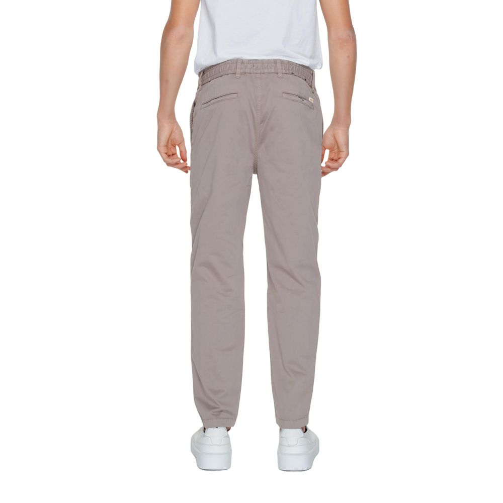Hugo Boss Brown Cotton Jeans for Effortless Elegance