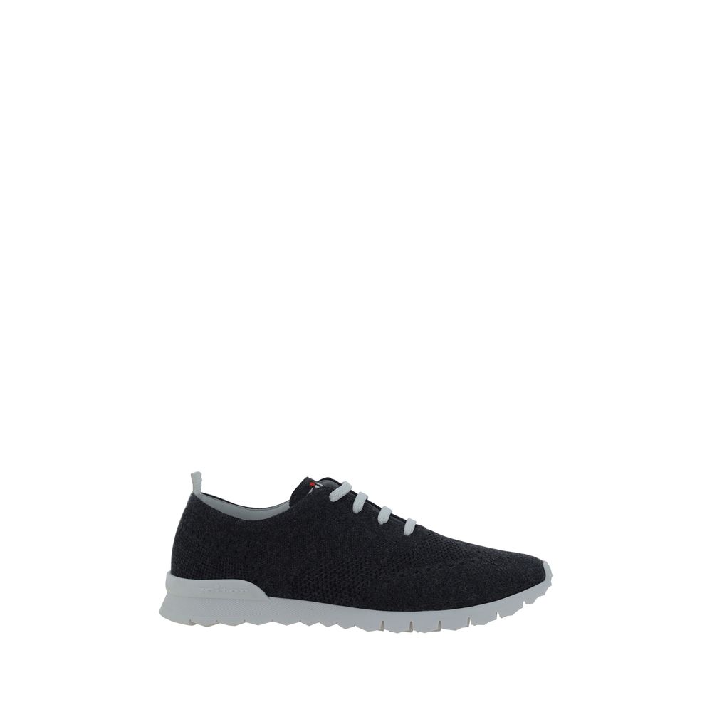Kiton White Leather Sneakers: Elevated Luxury for Contemporary Style