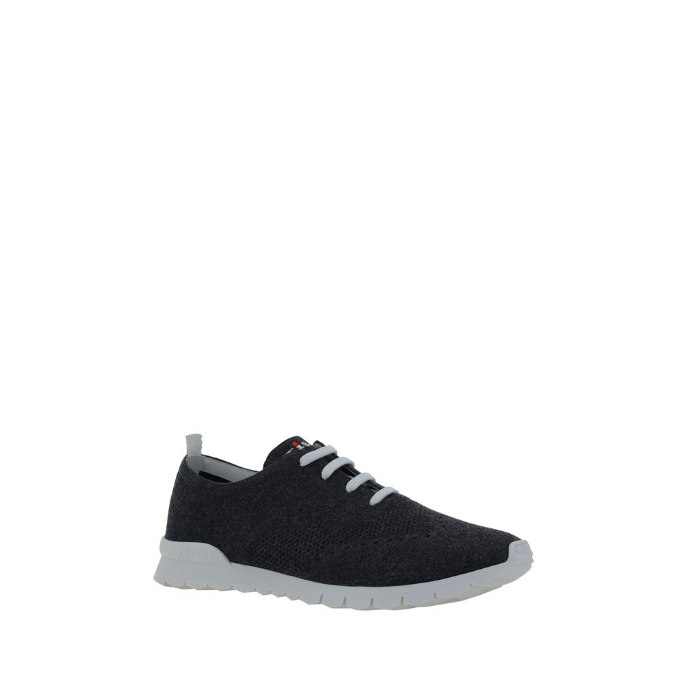 Kiton White Leather Sneakers: Elevated Luxury for Contemporary Style