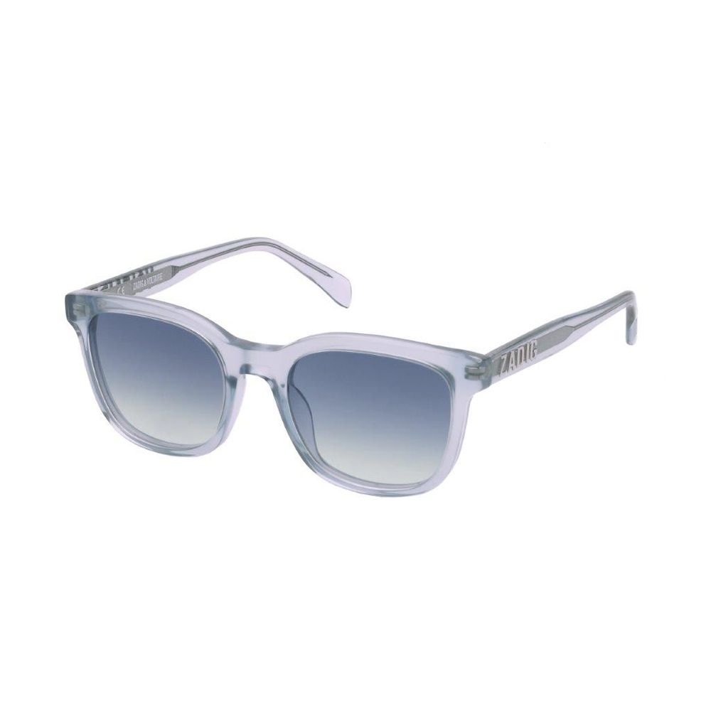 Zadig & Voltaire Blue Acetate Sunglasses for Effortless Chic