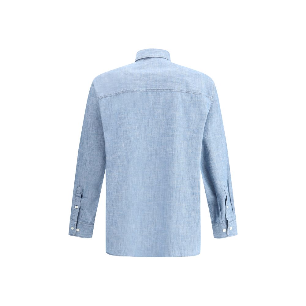 Sunflower White Cotton Shirt - Effortless Elegance for Modern Sophistication