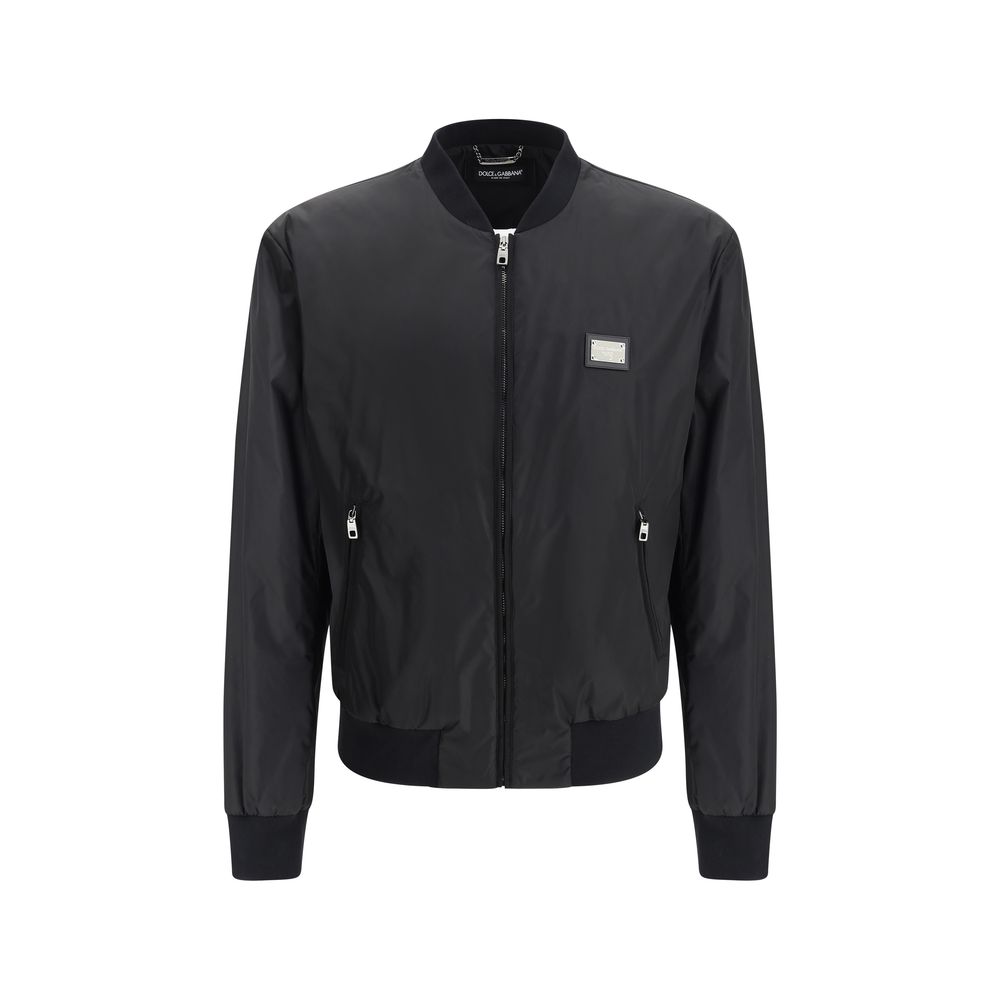 Dolce & Gabbana Navy Wool Jacket: Timeless Luxury Outerwear Essential