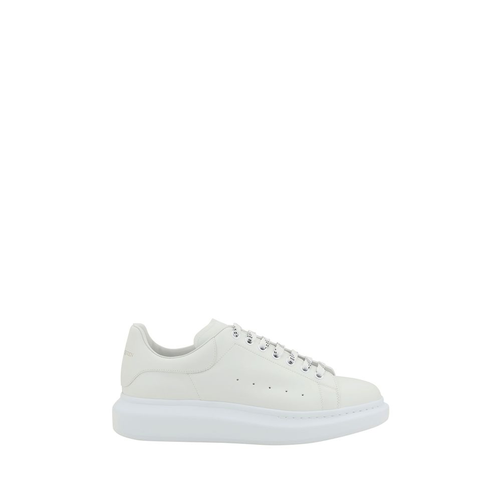 Alexander McQueen White Premium Leather Sneakers