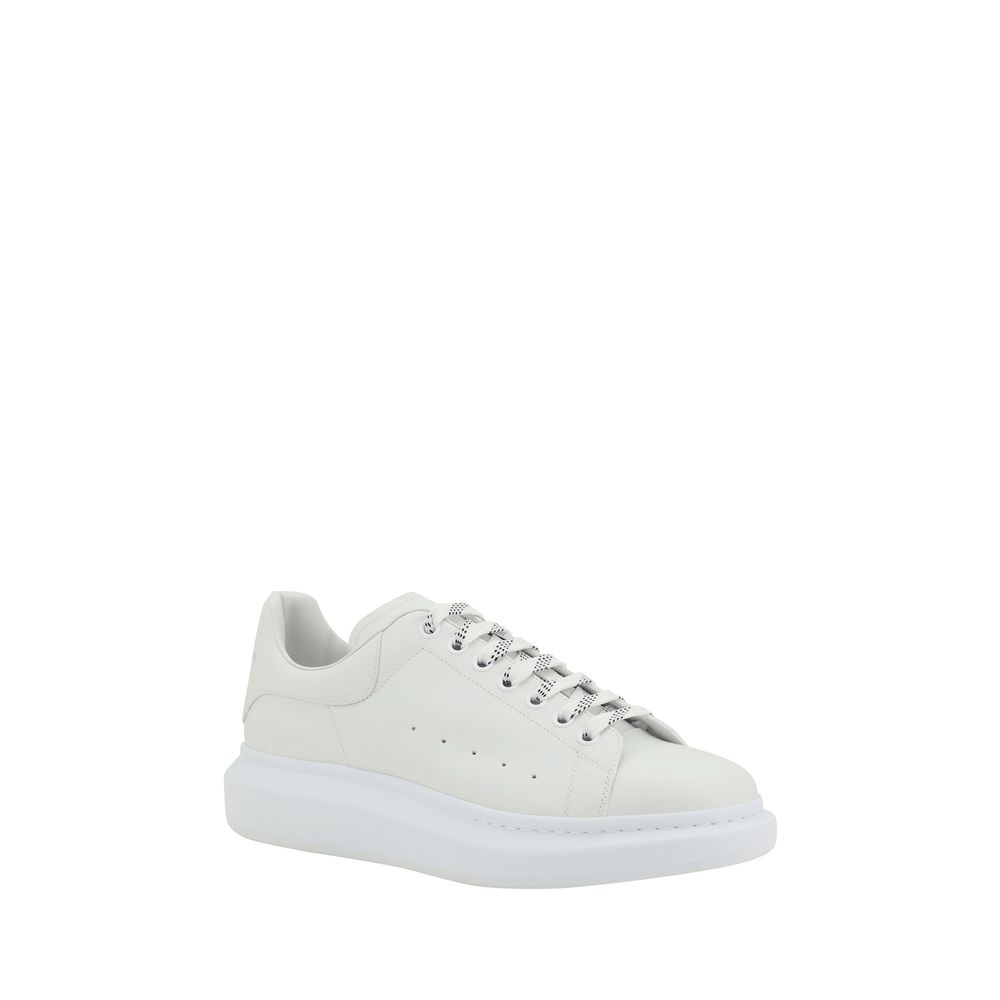 Alexander McQueen White Premium Leather Sneakers