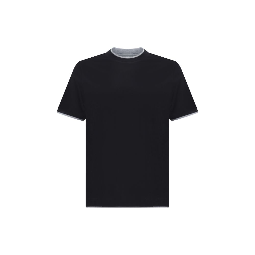 Brunello Cucinelli White Premium Cotton T-Shirt